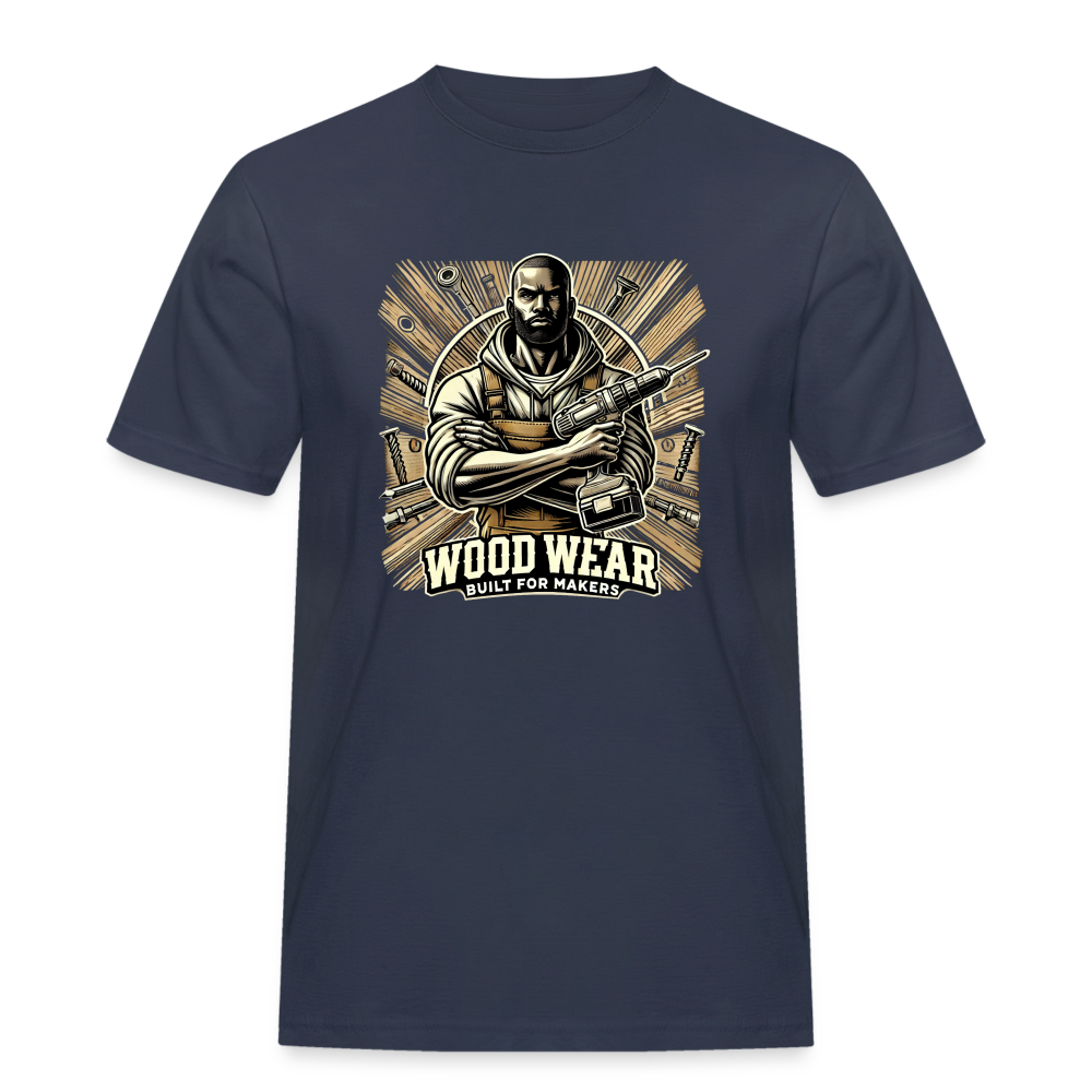 Workshop Warrior - Rugged T-Shirt - Navy