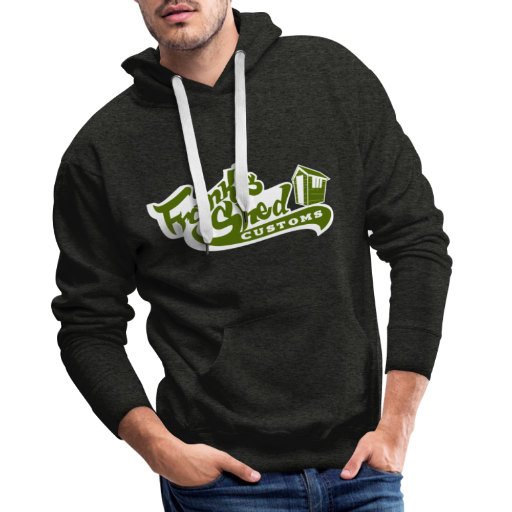 Franks Shed Customs (grün) - Premium Hoodie - Anthrazit