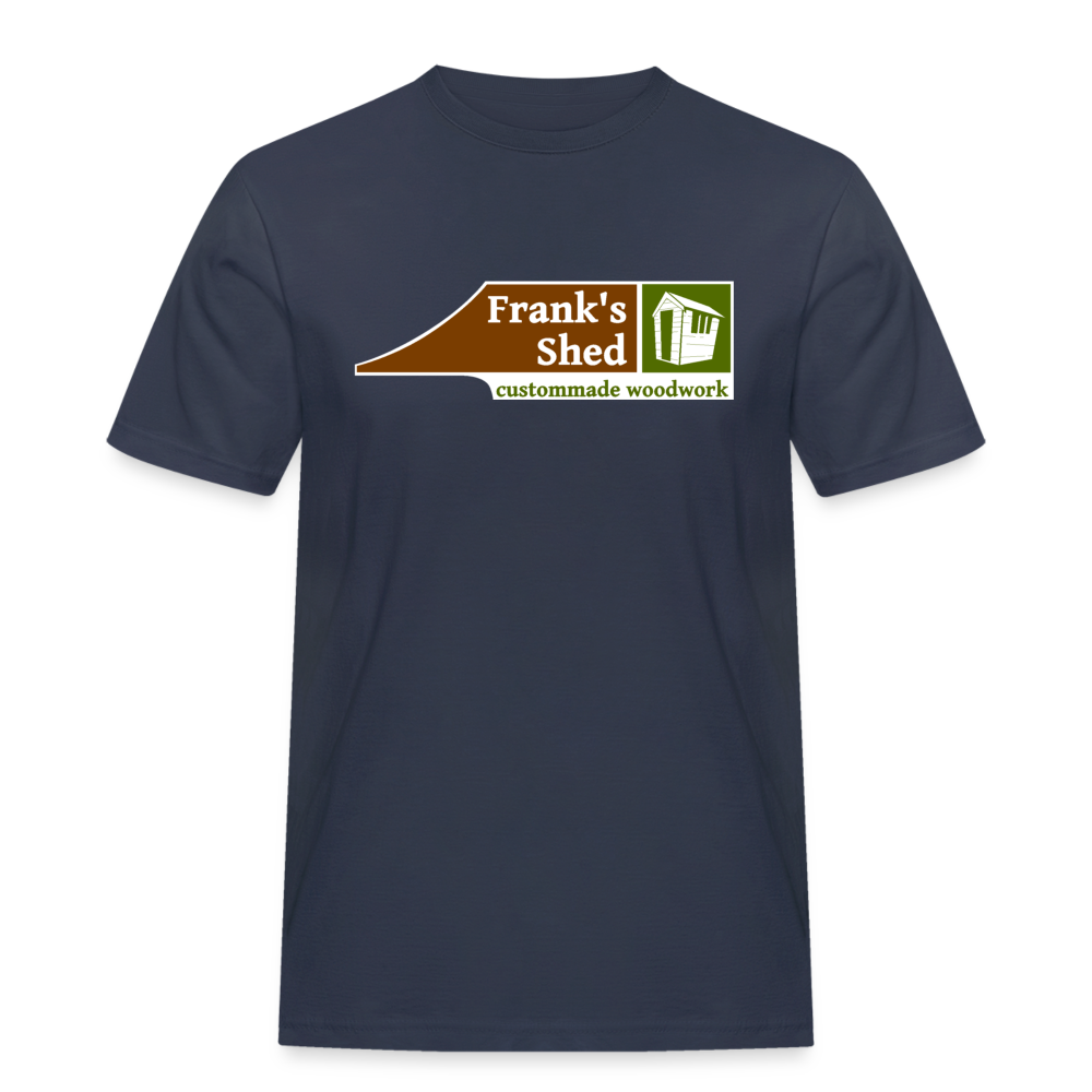 Franks Shed ORIGINAL - Rugged T-Shirt - Navy