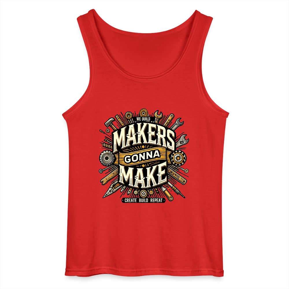 Makers gonna Make - Tank Top - Rot