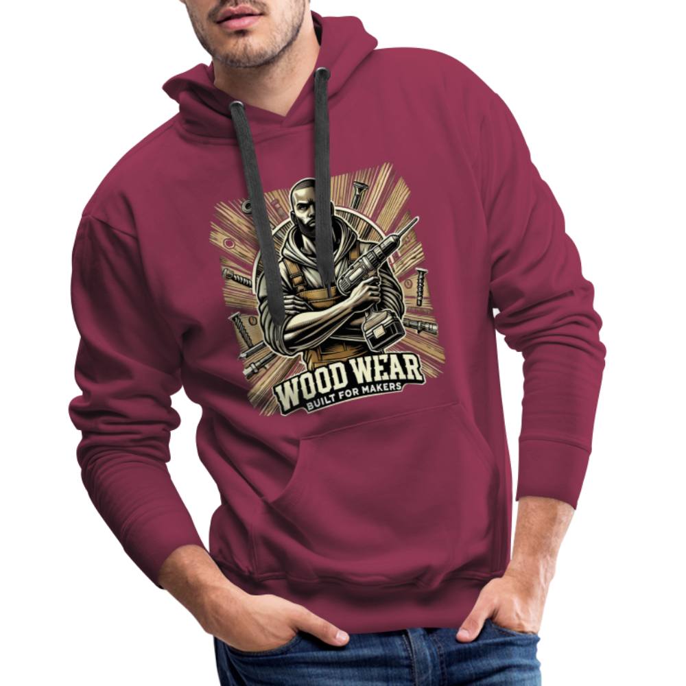 Workshop Warrior - Premium Hoodie - Bordeaux