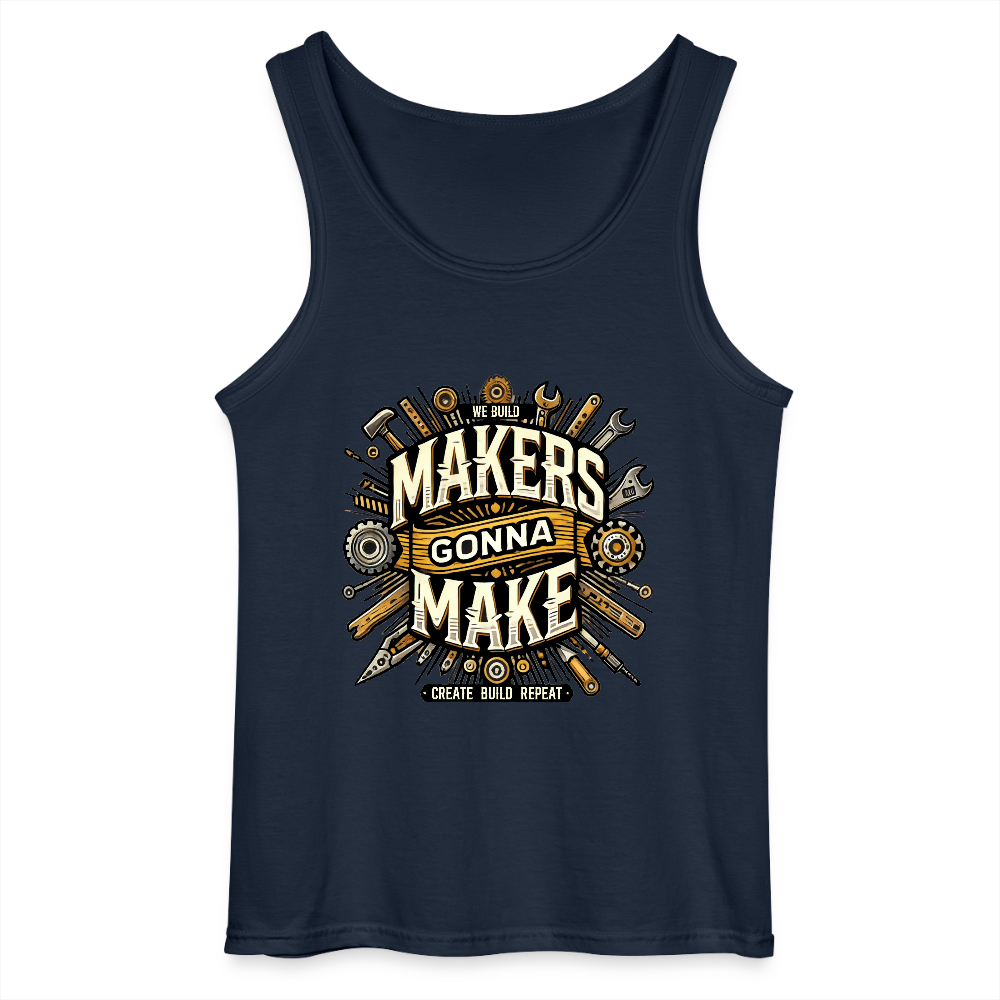 Makers gonna Make - Tank Top - Navy