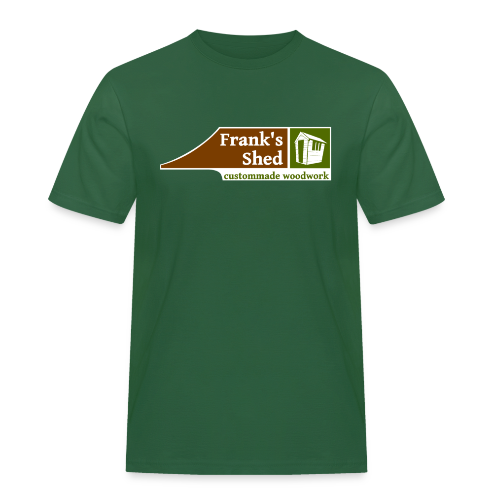 Franks Shed ORIGINAL - Rugged T-Shirt - Flaschengrün