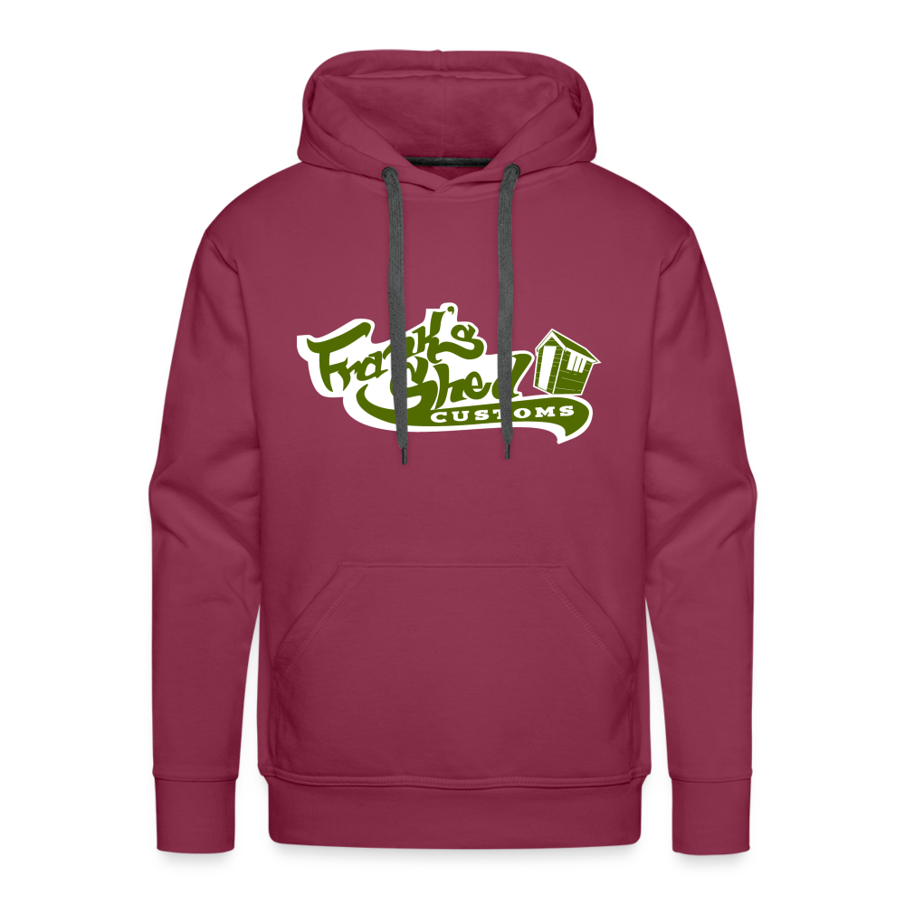 Franks Shed Customs (grün) - Premium Hoodie - Bordeaux
