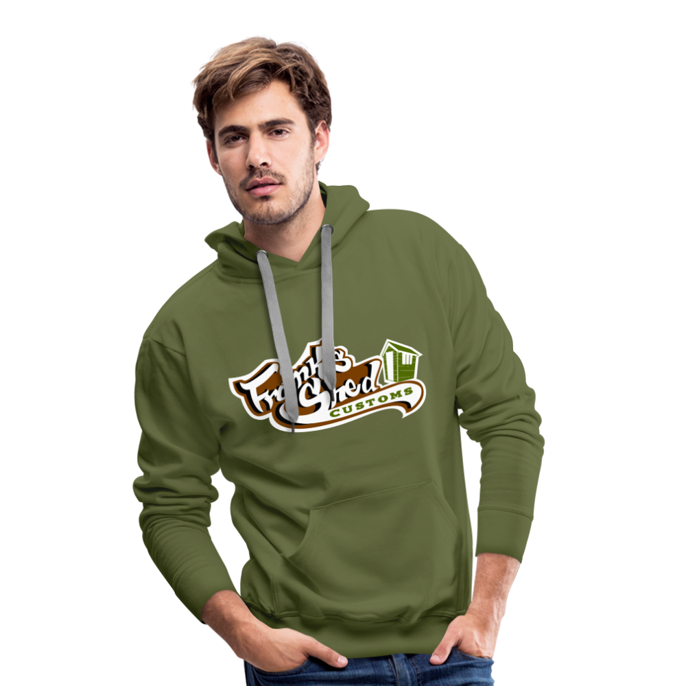 Franks Shed Customs (original) - Premium Hoodie - Olivgrün