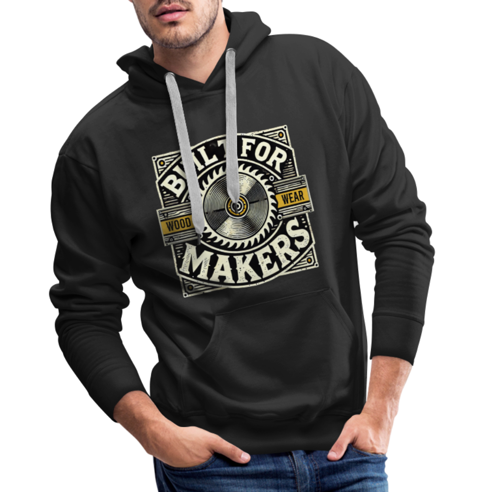 Built for Makers - Premium Hoodie - Schwarz