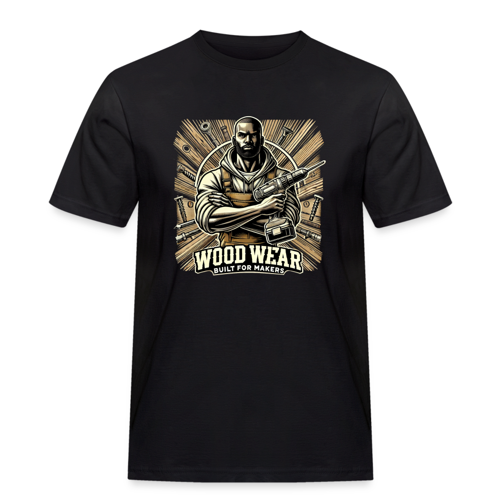 Workshop Warrior - Rugged T-Shirt - Schwarz