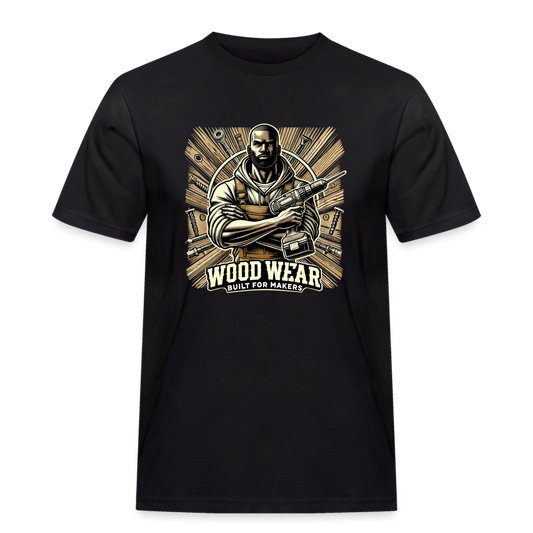 Workshop Warrior - Rugged T-Shirt - Schwarz