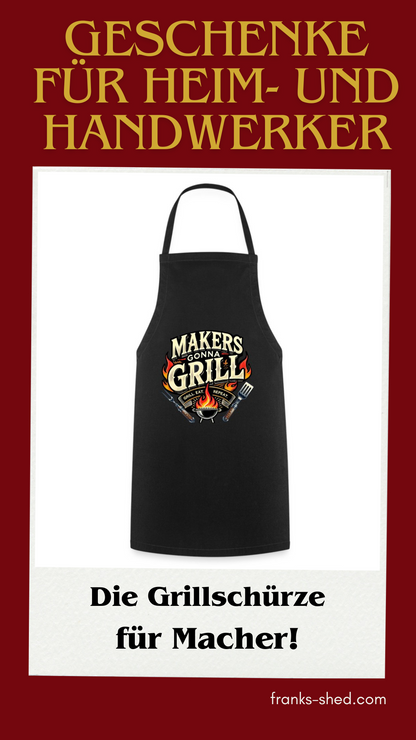 Grillmeister SET: Outdoor Küche + Maker-Grillschürze