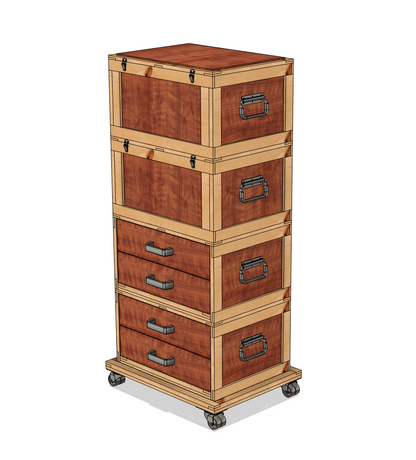 Franks Shed Stack System (Bauplan)