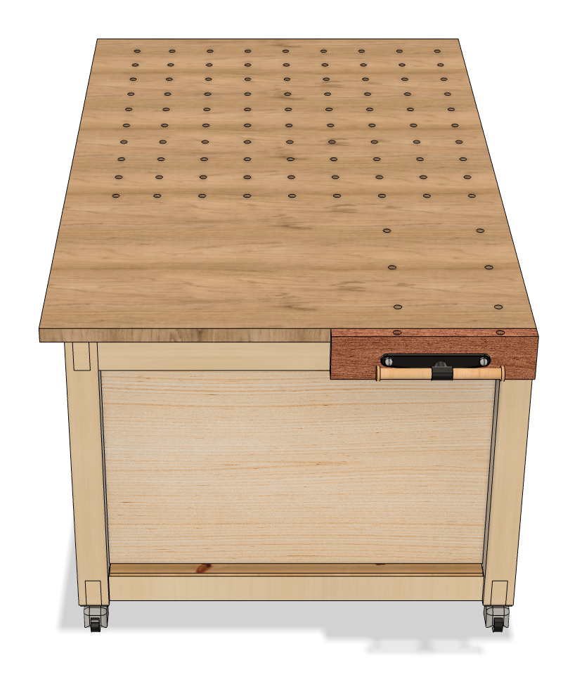 Mobile XXL Werkbank (Bauplan)