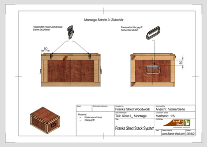 Franks Shed Stack System (Bauplan)