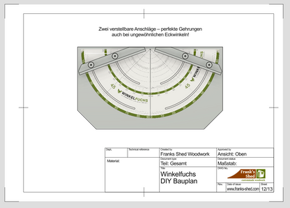 WINKELFUCHS (Bauplan)
