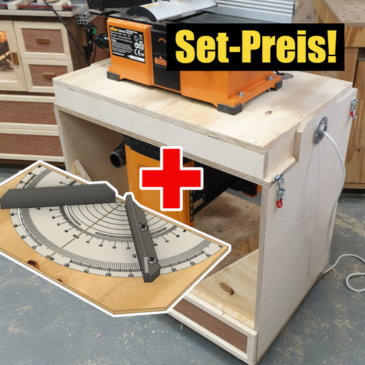 Werkstatt SET: Fliptop Table + Winkel Jig