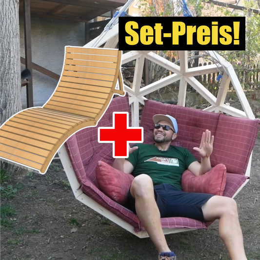 Relax & Enjoy SET: Lounge Sessel + Sonnenliege