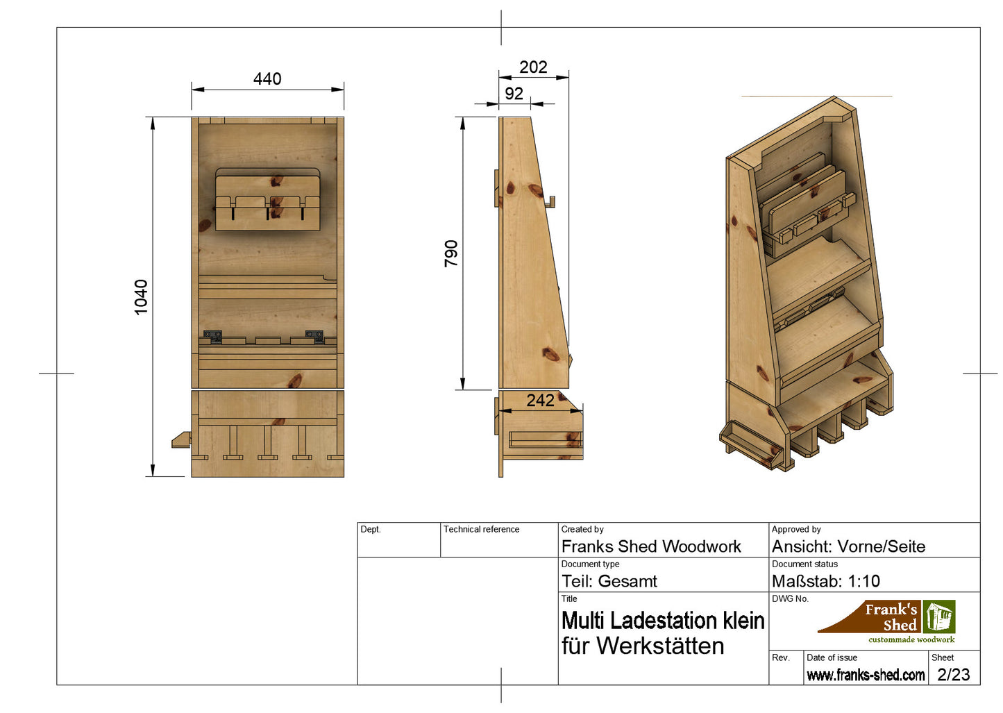 Multi Ladestation für JEDE Werkstatt! (Kleine Version)