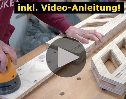 Frästisch SET: Frästisch + Anschlagsystem (Baupläne)