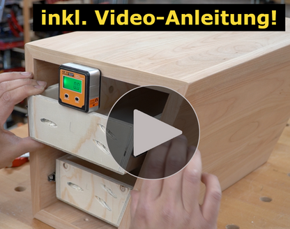 Schreibtisch mit Geheimfächern (Bauplan)