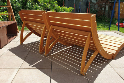 Faltbare XXL Sonnenliege (Bauplan)