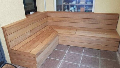 Sitzbank für Terrasse & Garten (Bauplan)