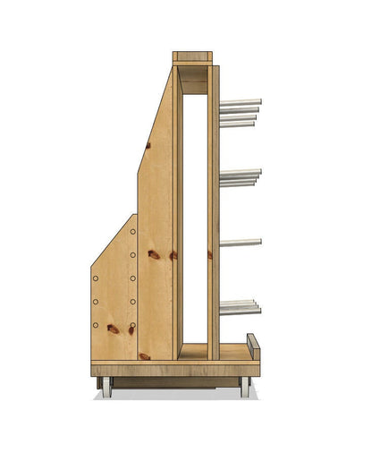 Heavy Duty SET - Klein: Holzlager + Zwingenturm (Baupläne)
