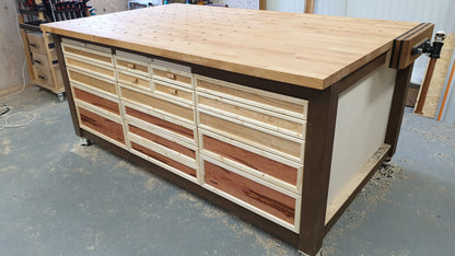 Mobile XXL Werkbank (Bauplan)