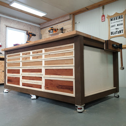 Mobile XXL Werkbank (Bauplan)