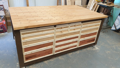 Mobile XXL Werkbank (Bauplan)