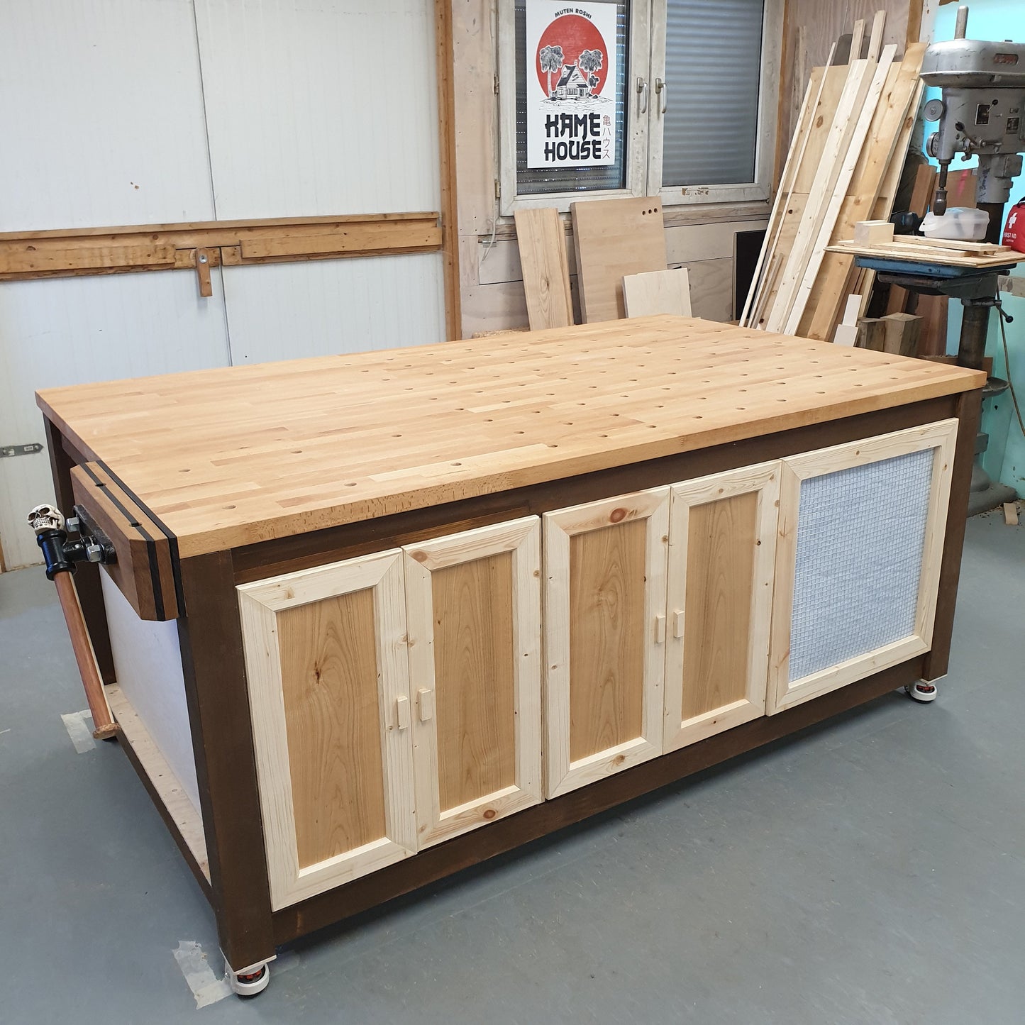 Mobile XXL  Werkbank