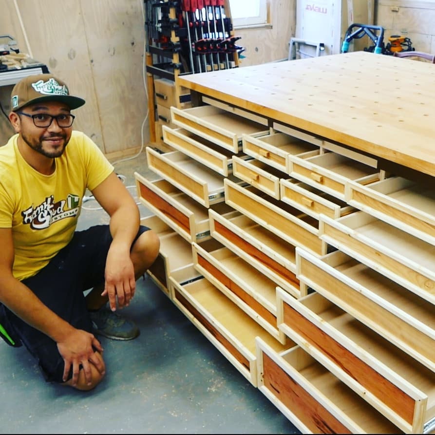 Mobile XXL  Werkbank