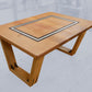 Designertisch aus Holz