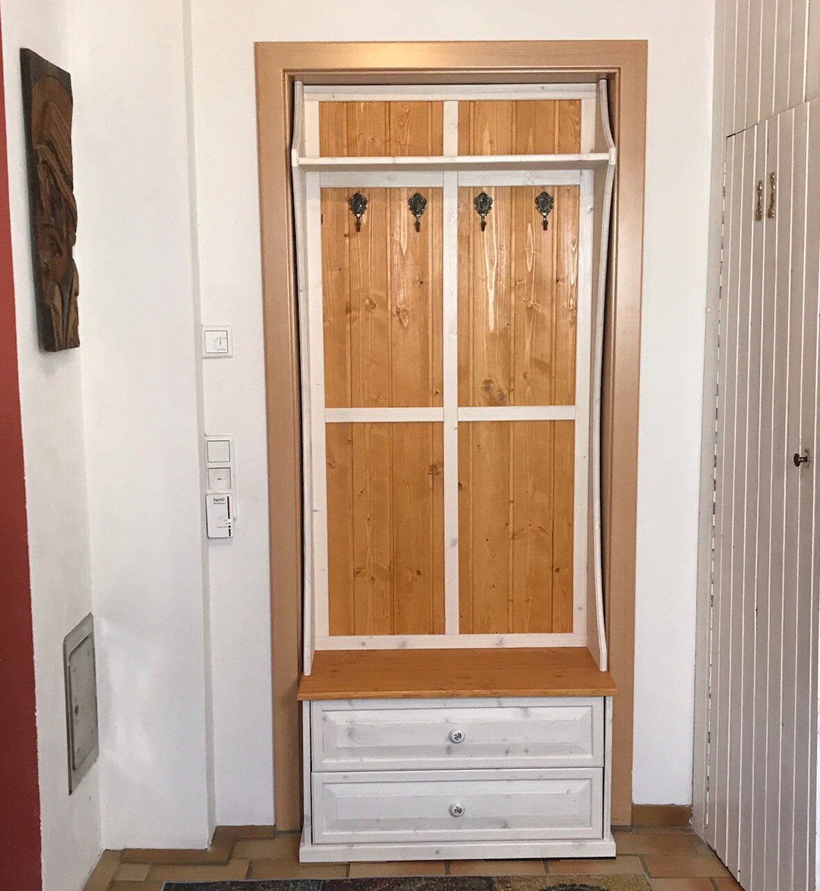 Exklusive Landhaus Garderobe