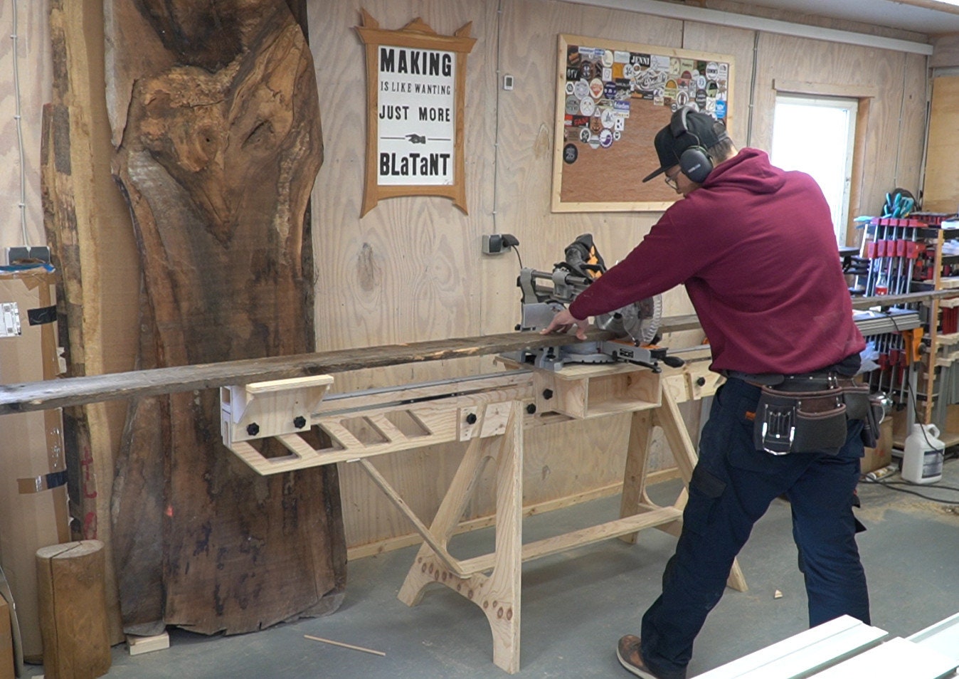 Kappsägenstation / Mitre Saw Stand